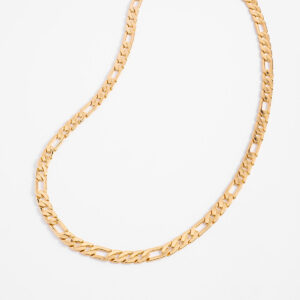 Collar de cadena figaro