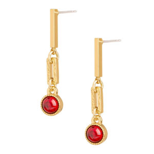 Arete rojo