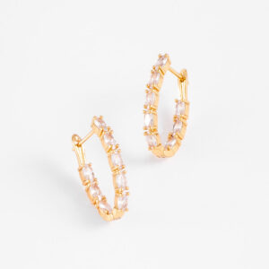 Aretes arracadas con diamonice