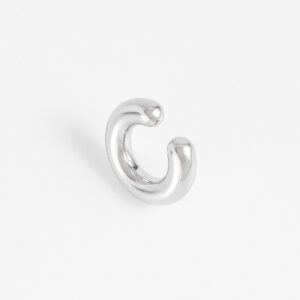 Ear cuff en baño de platino