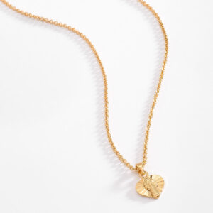 Collar en baño de oro con dije de san judas tadeo