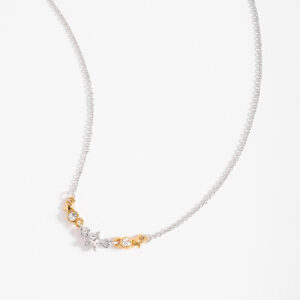 Collar gargantilla con estrellas y cristales