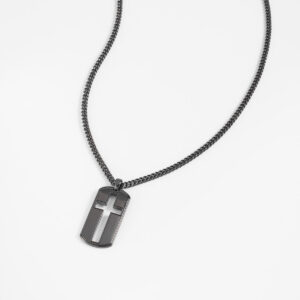 Collar con dije de cruz