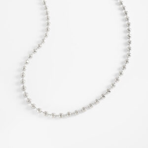Collar de cadena de bolas para hombre