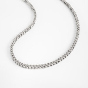 Collar cadena tipo espiga para hombre