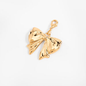 Charm de moño baño de oro
